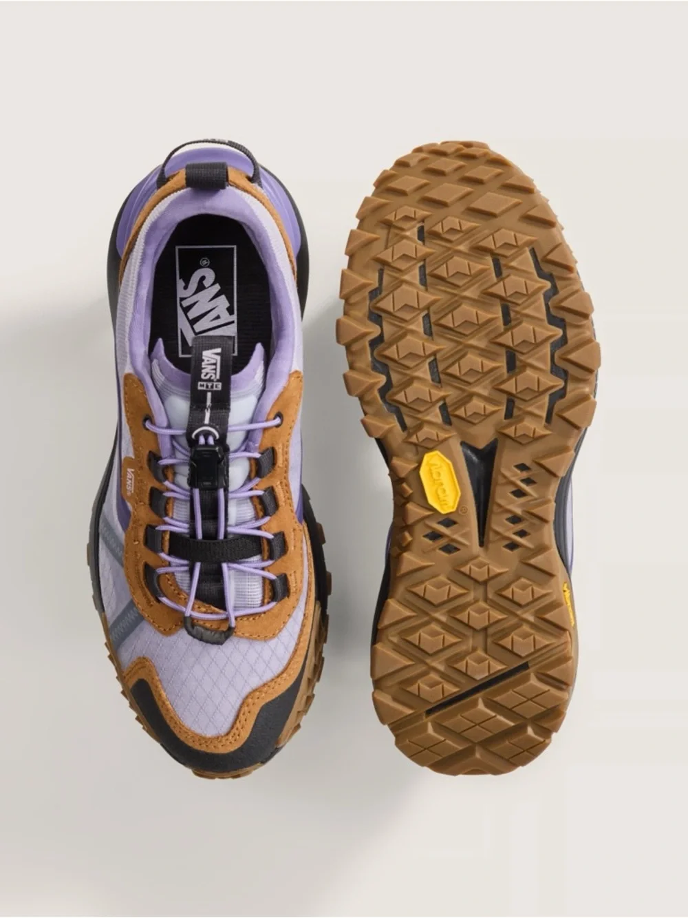 🥾VANS🥾 Vans MTE Crosspath XC Shoes Trail Sneakers Size 9.5 Purple Brown - Picture 8 of 8